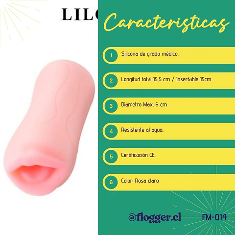 masturbador mini lillo