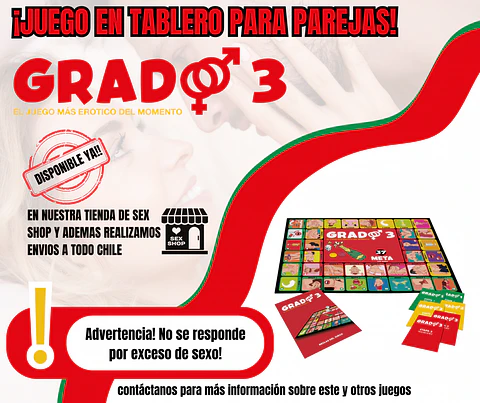 Juego Erótico Para Parejas "Grado 3" 