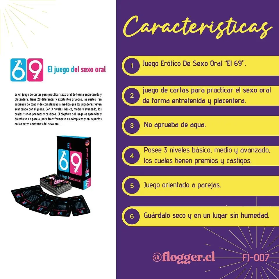 Juego Erótico De Sexo Oral “El 69”  5