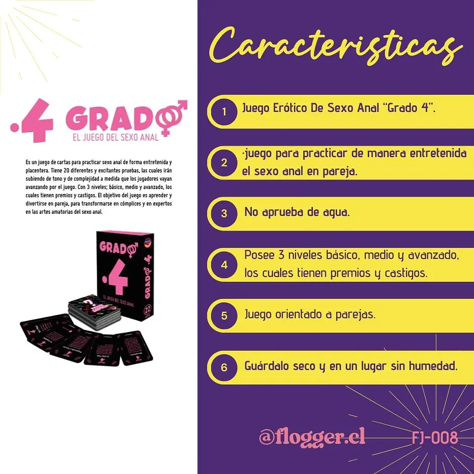 Juego Erótico De Sexo Anal “Grado 4”  5