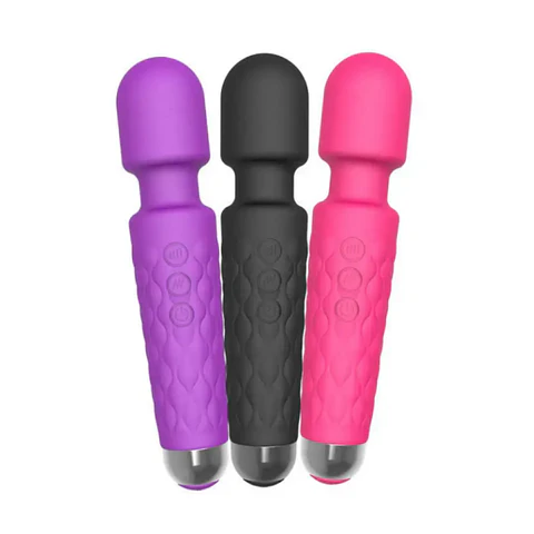 Vibrador Masajeador Zion con Cabezal Flexible - 20 cm y 160 Combinaciones