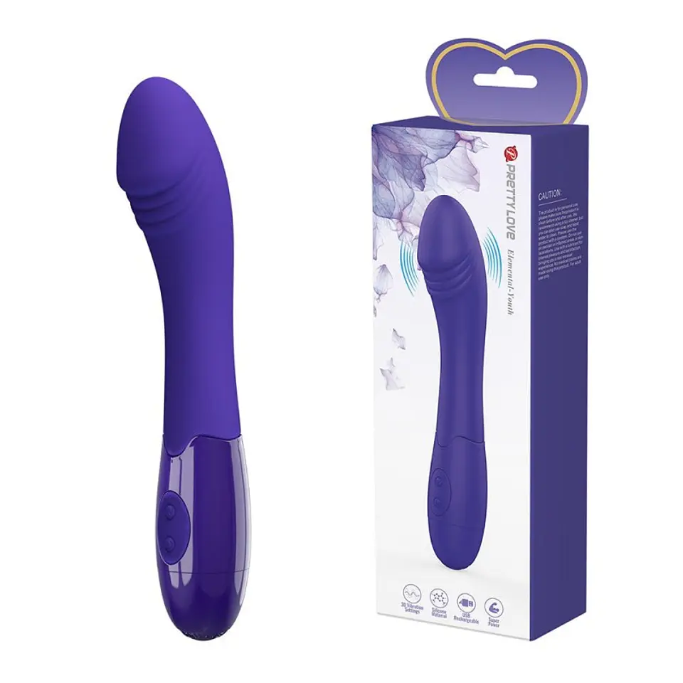 Vibrador Elemental Punto G Recargable 3