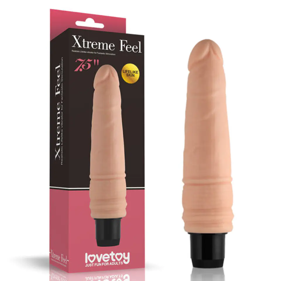 Dildo vibrador RealFeel 19cm 1