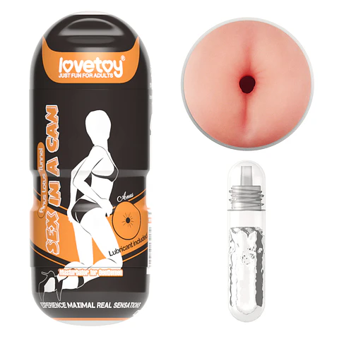 Masturbador masculino Lotus ano SexInACan LOVETOY