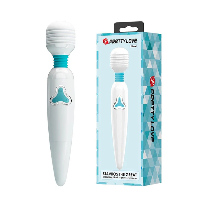 Vibrador Masajeador Cloud Pretty Love - Recargable y 7 Modos de Placer 1