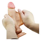Dildo Realista Pretty Love Creel - Piel Deslizable de 20.5 cm con Ventosa - Miniatura 3