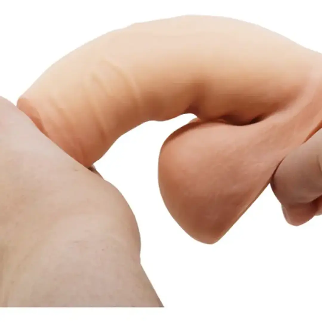 Dildo Realista Pretty Love Creel - Piel Deslizable de 20.5 cm con Ventosa 4