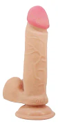 Dildo Realista Pretty Love Creel - Piel Deslizable de 20.5 cm con Ventosa - Miniatura 5
