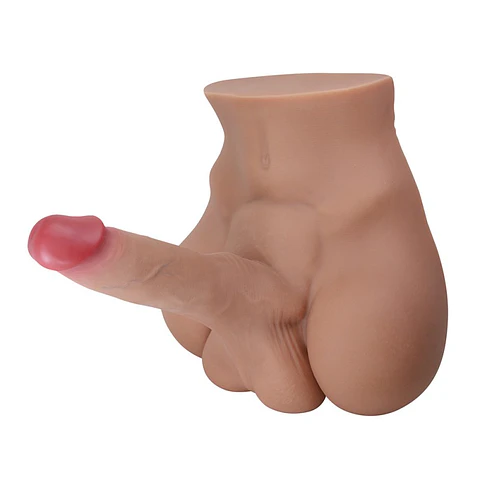 Masturbador Realista Rhyne de Pretty Love - Torso con Pene Articulado y Canal Anal