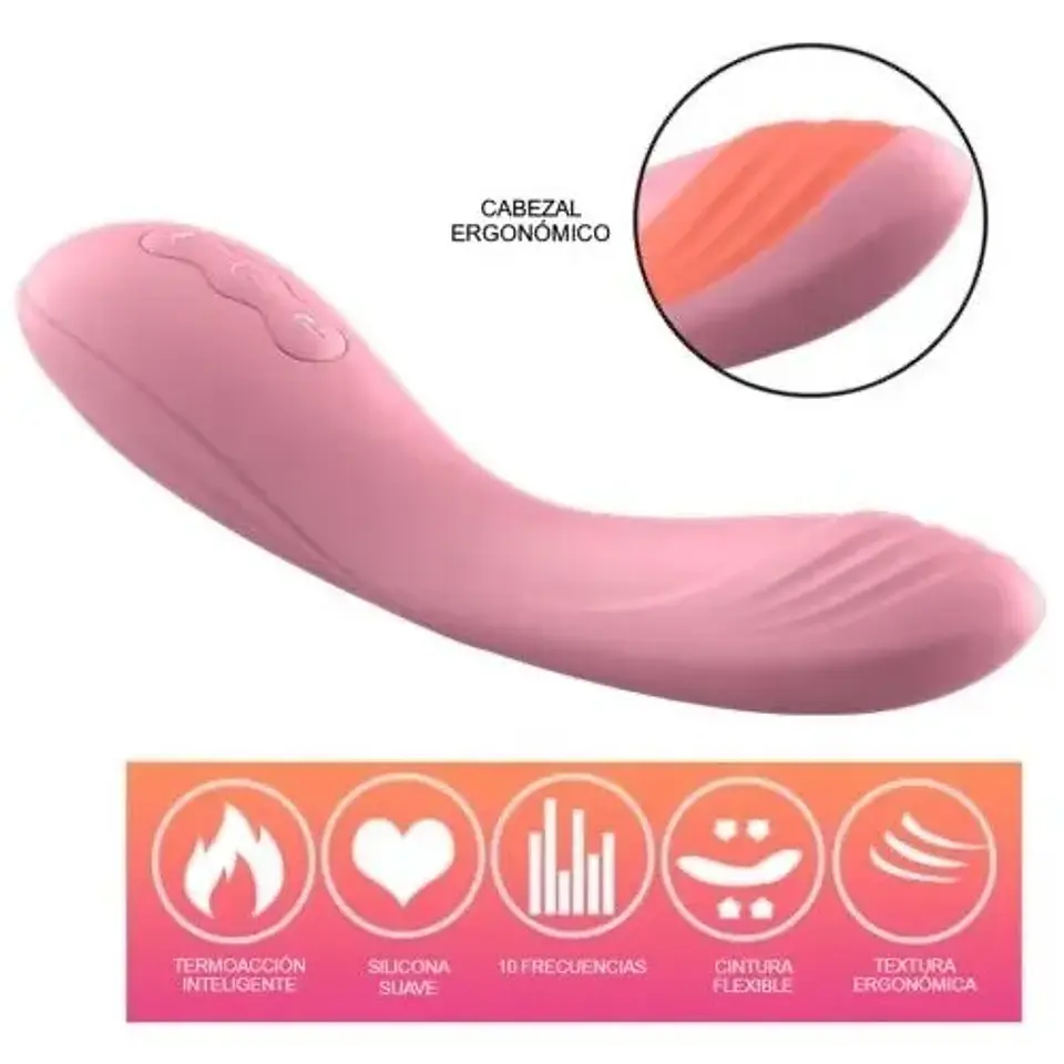 Vibrador Realista Warm Boy de LILO - Con Calor Térmico (42°C) y 9 Modos 4