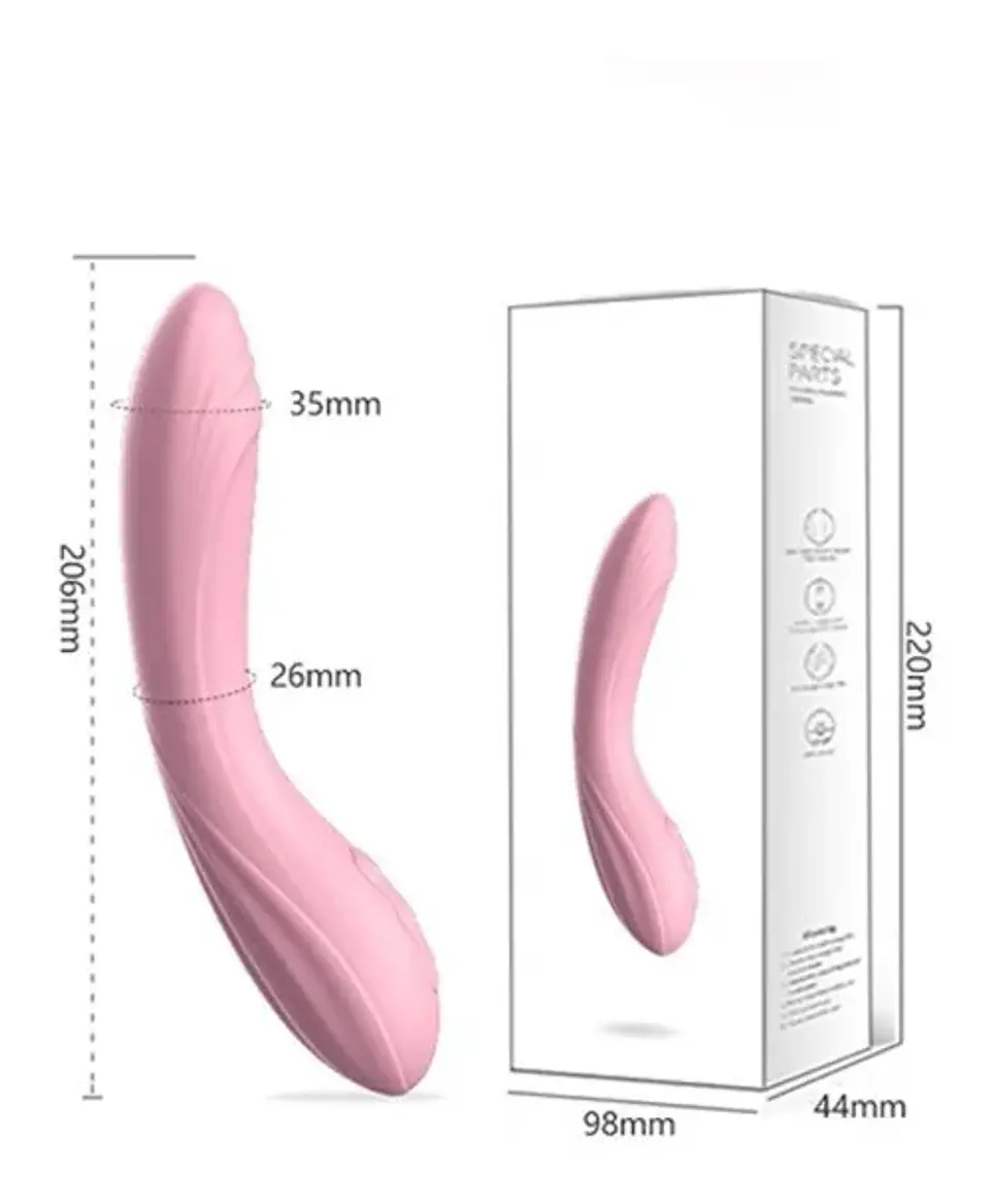 Vibrador Realista Warm Boy de LILO - Con Calor Térmico (42°C) y 9 Modos 3