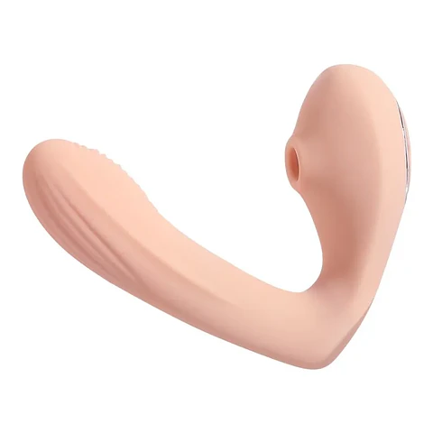 Vibrador y Succionador de Clítoris 2 en 1 MAIG - Doble Estimulación y 17 Modos