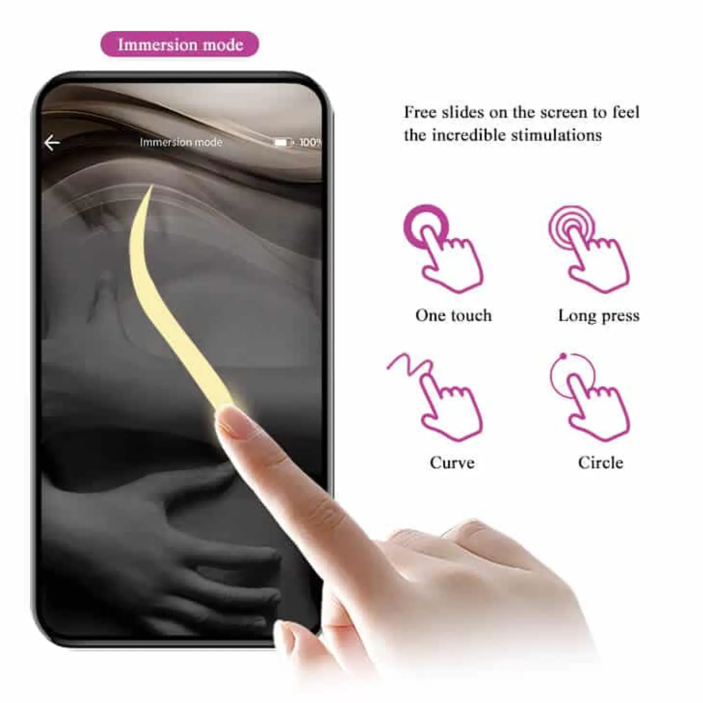 Huevo Vibrador Smart Abner Pretty Love - Control por App y Bluetooth 6