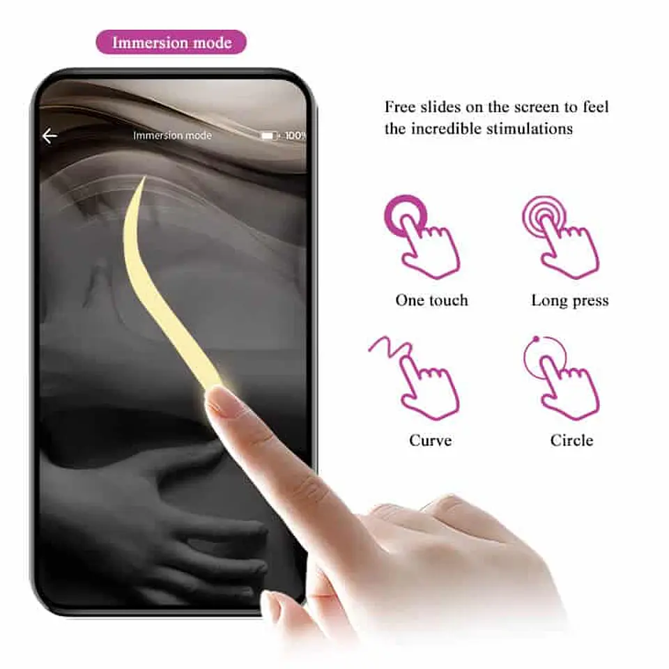 Huevo Vibrador Smart Abner Pretty Love - Control por App y Bluetooth 6