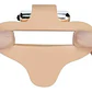 Anillo Vibrador con Dildo Double UltraSoft 16cm - Doble Penetración y 10 Modos - Miniatura 3