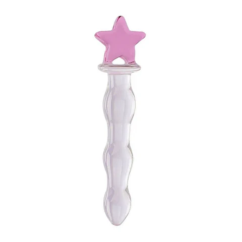 Dildo de Vidrio Borosilicato Sailor Moon - 19 cm con Relieves de Sensación
