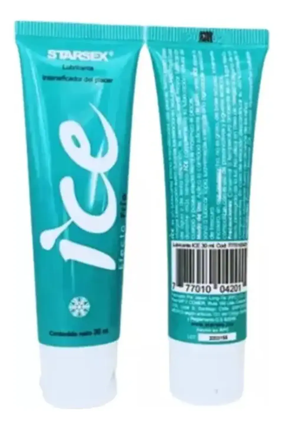 Lubricante Íntimo Efecto Frío ICE Starsex - 30 ml Sensorial y Refrescante 2