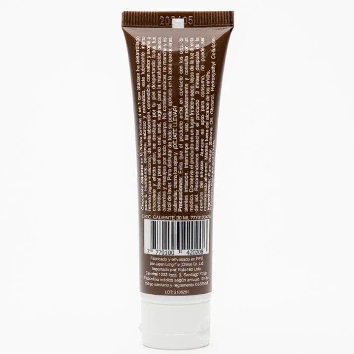 Lubricante 4 en 1 Chocolate Caliente Starsex 30ml - Saborizado y Térmico 2