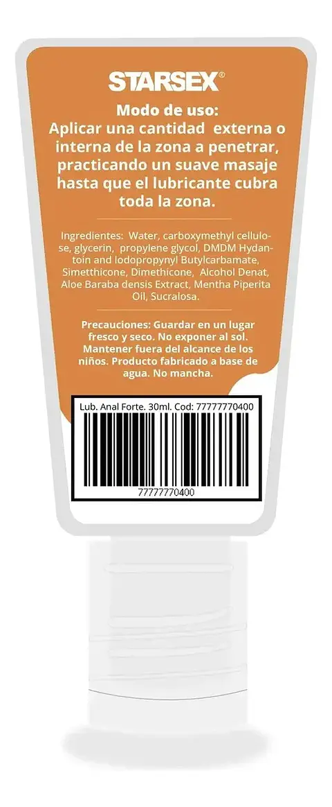 Lubricante anal Forte 30ml