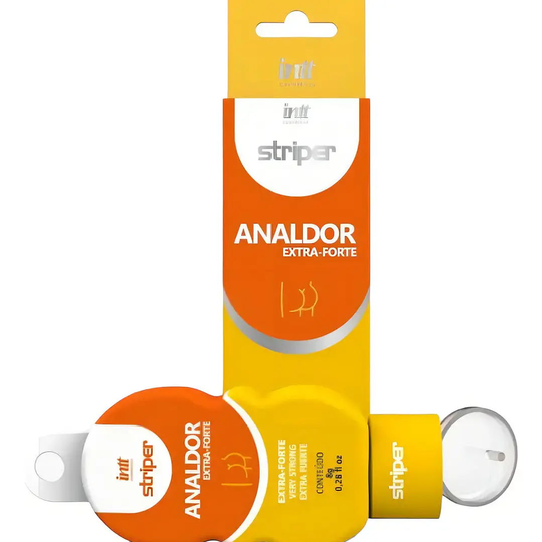 Gel Anal Desensibilizante Striper Analdor 8g - Efecto Adormecedor Suave 3