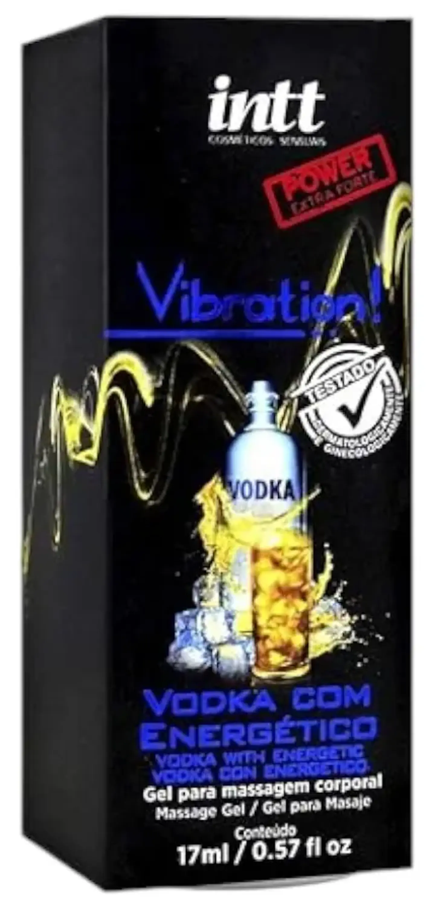 Gel Excitante Intt Vibration Vodka & Energética 17ml - Vibración Líquida 3