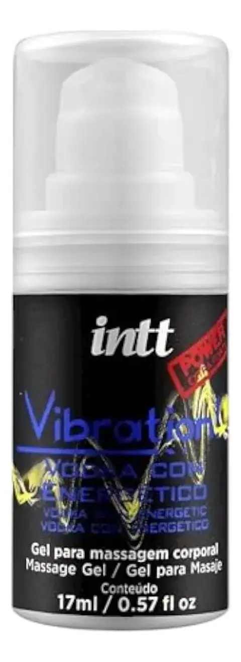 Gel Excitante Intt Vibration Vodka & Energética 17ml - Vibración Líquida