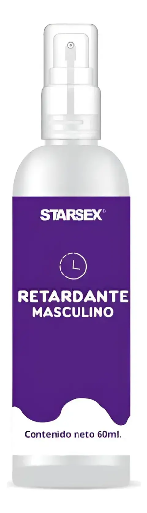 Retardante Masculino Starsex FORTE 60ml - Con Benzocaína para Máximo Control