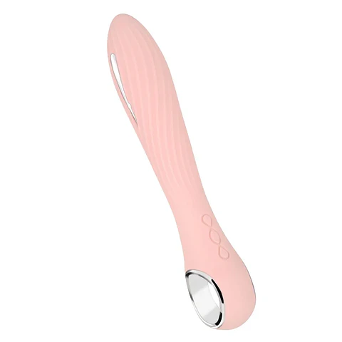 Vibrador en Espiral Electra con Electroshock - 21 cm, Silicona Médica y 10 Modos