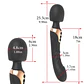 Vibrador Masajeador Emily Doble Motor - Punto G, Cabezal Tipo Micrófono - Miniatura 5