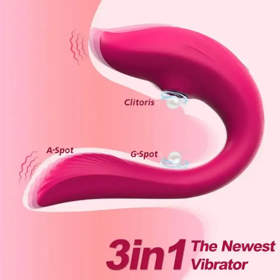 Vibrador y Succionador Smart Vivian con App - Control a Larga Distancia 3