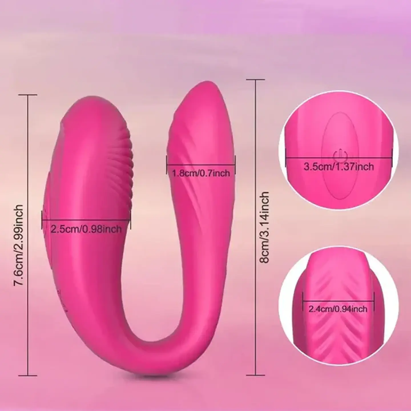 Vibrador y Succionador Smart Vivian con App - Control a Larga Distancia 4