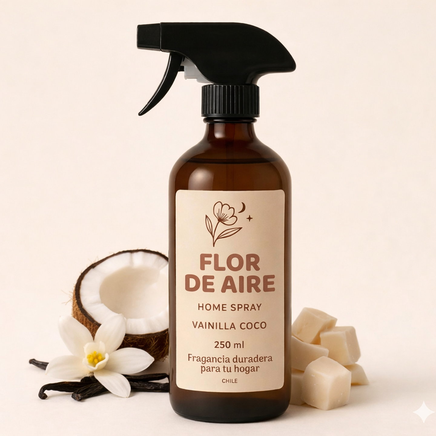 Home Spray Aroma Vainilla Coco 250 ml 1