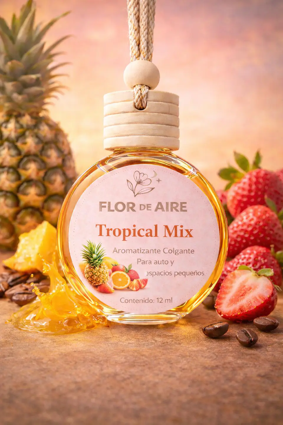 Aromatizante para auto Tropical Mix 12 ml 1