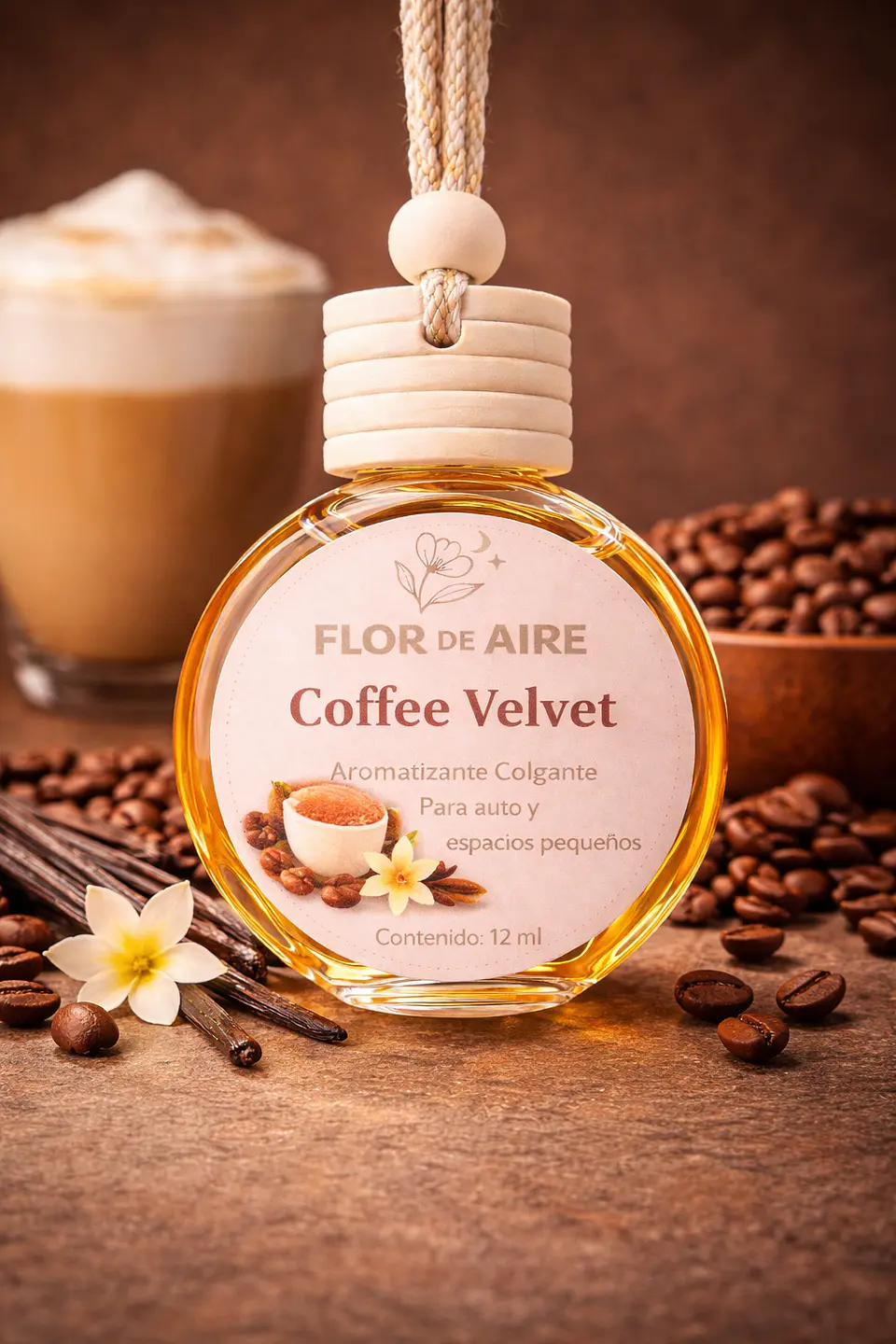 Aromatizante para auto Coffee Velvet 12 ml 1