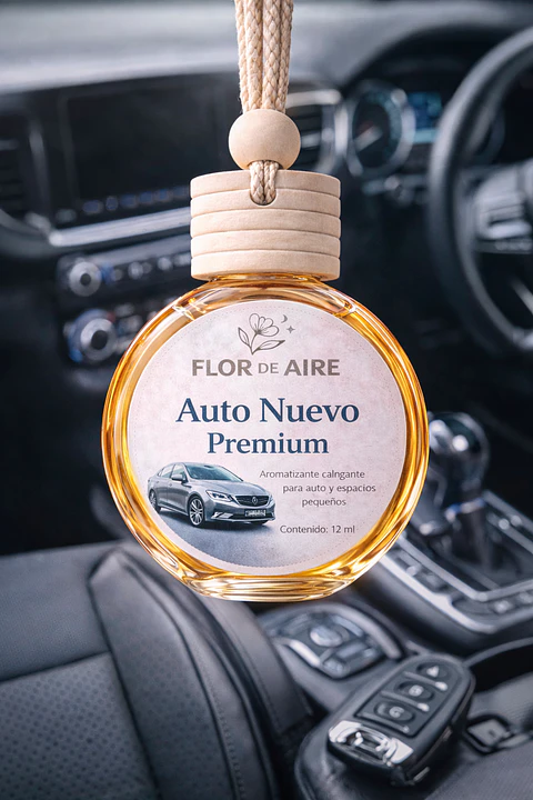 Aromatizante para auto Auto Nuevo Premium 12 ml