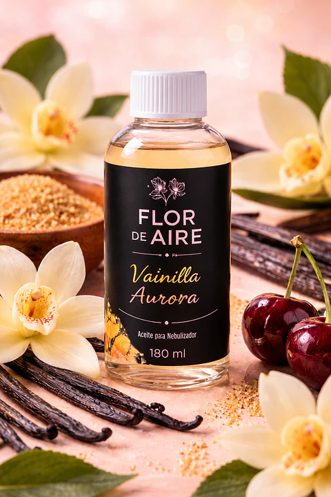 Aceite Aromático para Nebulizadores Vainilla Aurora 180 ml