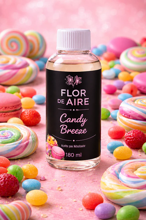 Aceite Aromático Para Nebulizadores Candy Breeze 180 ml