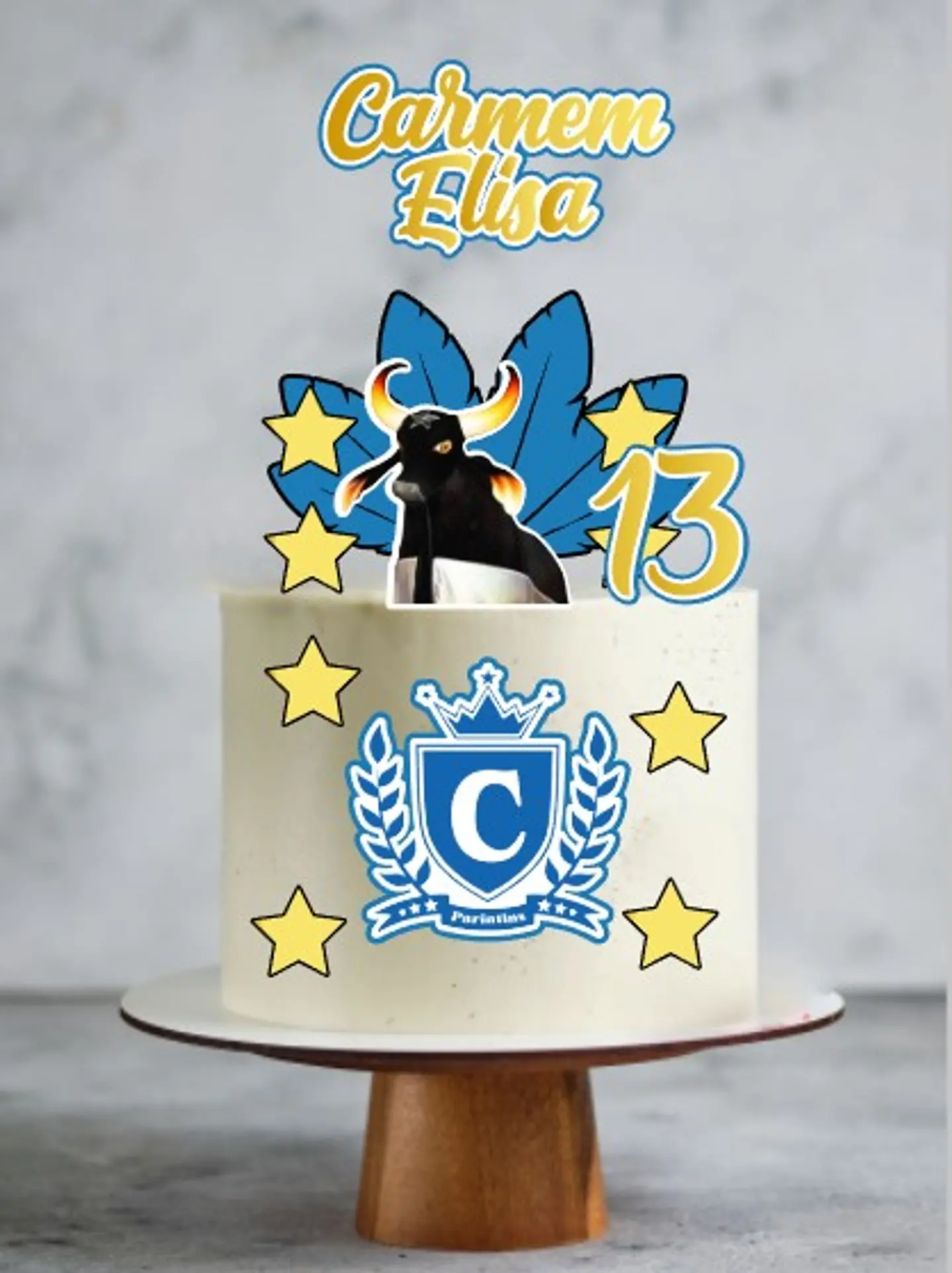 Arquivo de Corte Topo de Bolo Boi Caprichoso 2 1