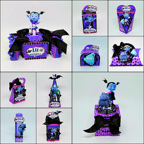 Arquivo de Corte Kit Festa Vampirina 1