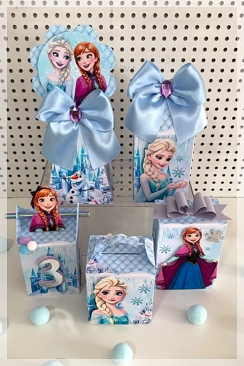 Arquivo de Corte Kit Festa Frozen 1