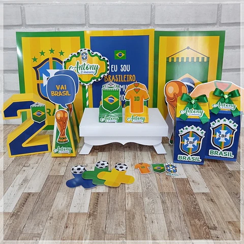 Arquivo de Corte Kit Festa Futebol Copa 13