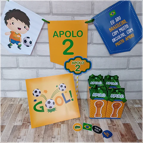 Arquivo de Corte Kit Festa Futebol Copa 11