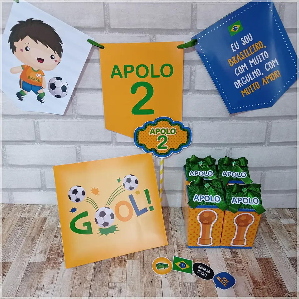 Arquivo de Corte Kit Festa Futebol Copa 11 1