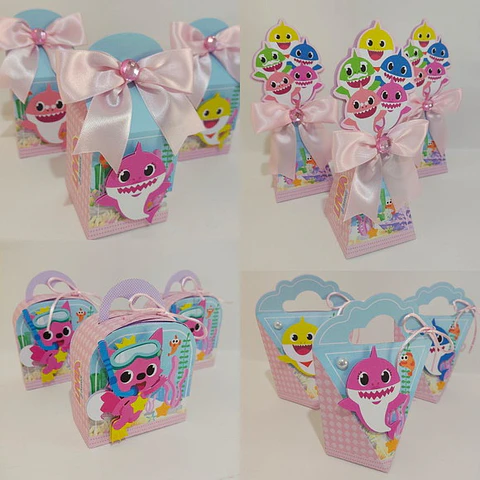 Arquivo de Corte Kit Festa Baby Shark 26
