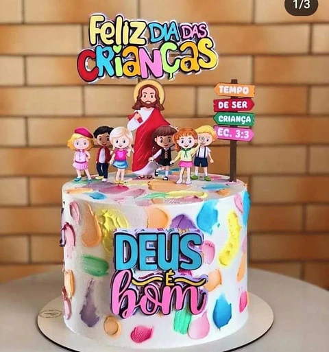 Arquivo de Corte Topo de Bolo Jesus 2