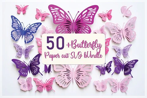 Arquivo de Corte Borboleta Vazada Butterfly 1