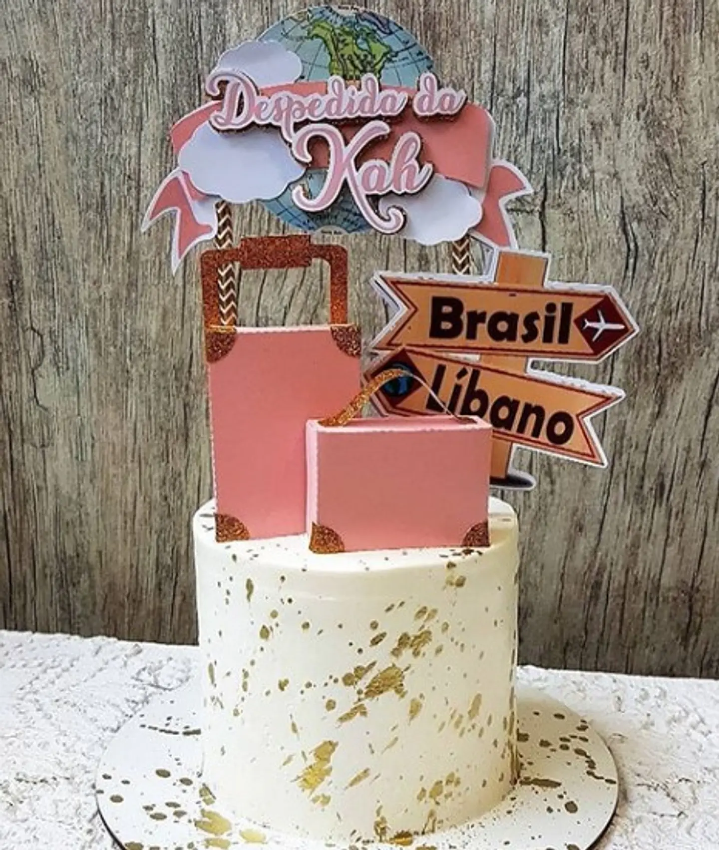 Arquivo de Corte Topo de Bolo Viagem 7 1