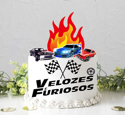 Arquivo de Corte Topo de Bolo Velozes e Furiosos 1