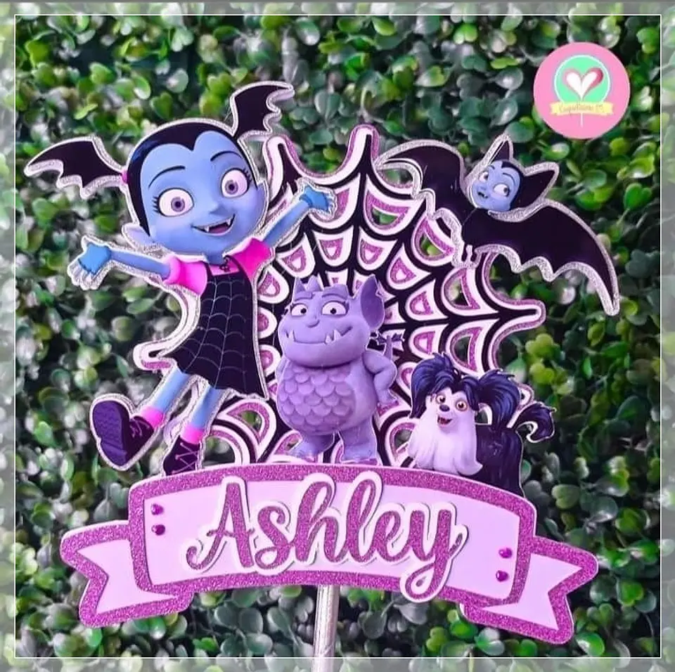 Arquivo de Corte Topo de Bolo Vampirina 3 1