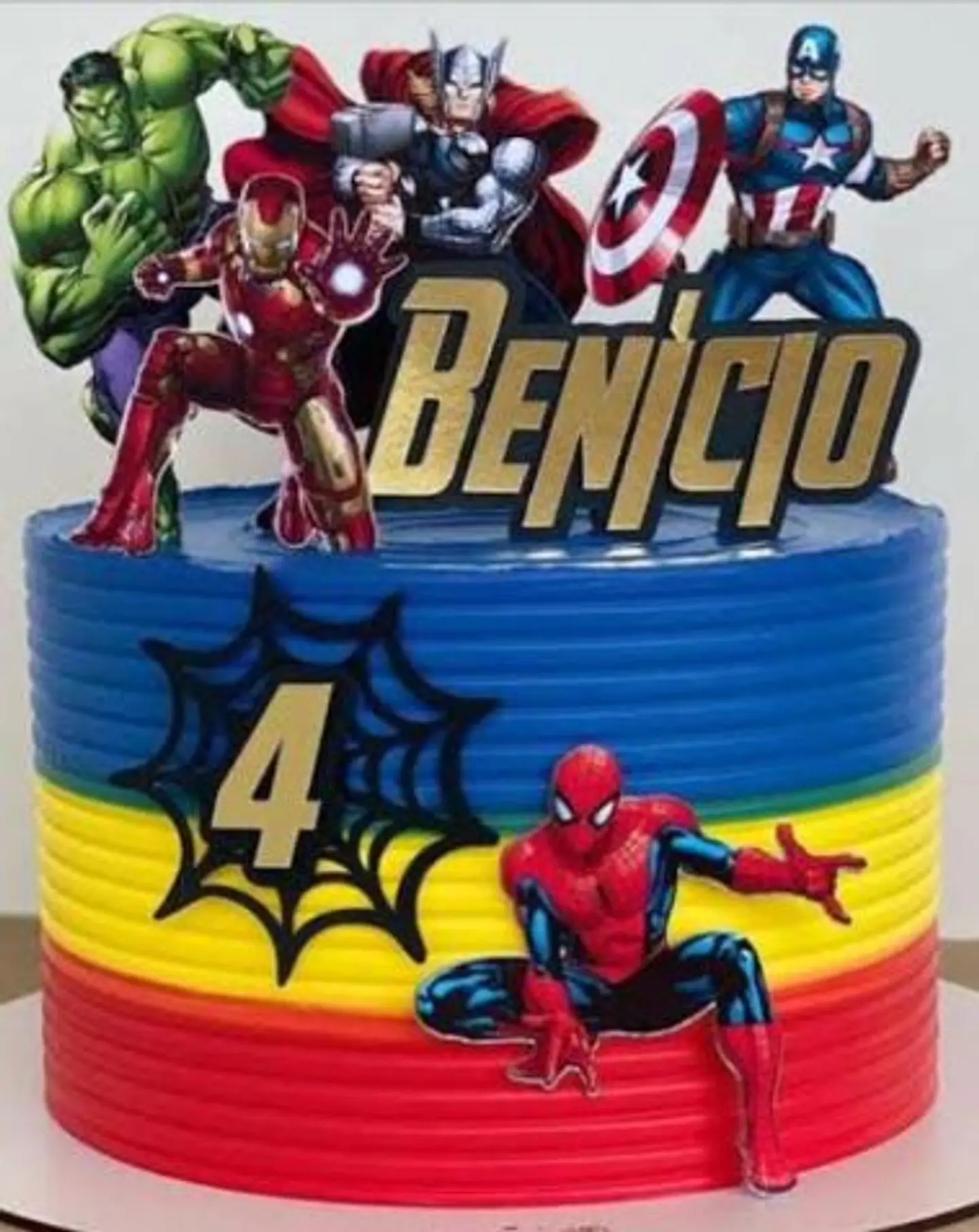 Arquivo de Corte Topo de Bolo Vingadores 7 1